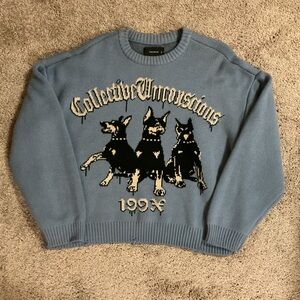 PacSun Blue men’s Graphic Sweater